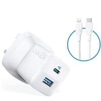 CHARGER ANKER 323 33W DUAL WITH LIGHTNING V-03 CHARGER ANKER 323 33W DUAL WITH LIGHTNING V 03 Scaled