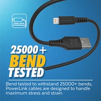 USB CABLE PROMATE USB TO LIGHTENING-03 USB CABLE PROMATE USB TO LIGHTENING 03 Scaled