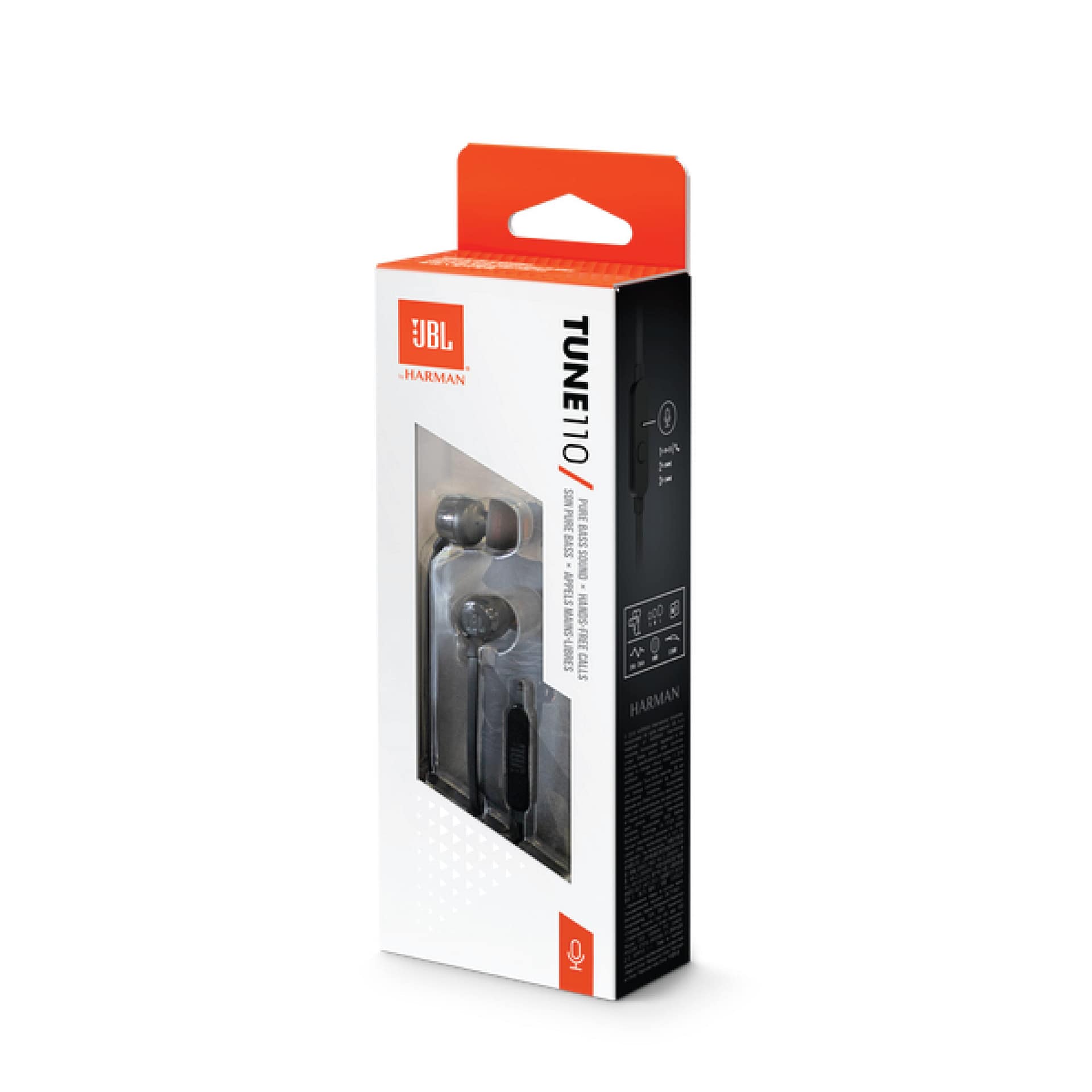 JBL Tune 110 Wired In-Ear Headphones, Deep and Powerful Pure Bass Sound, - Image 3