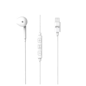MyCandy MH3 WIRED MONO HEADSET WITH MFI LIGHTNING CONNECTOR WHITE
