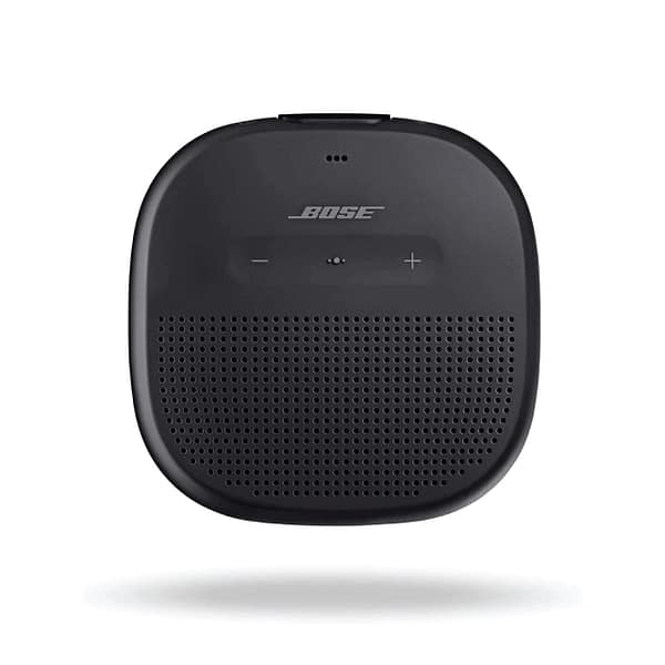 Bose SoundLink Micro, Portable Outdoor Waterproof Speaker with Wireless Bluetooth Connectivity - Black-01 Bose SoundLink Micro Portable Outdoor Waterproof Speaker With Wireless Bluetooth Connectivity Black 01 Scaled