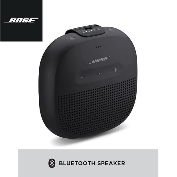 Bose SoundLink Micro, Portable Outdoor Waterproof Speaker with Wireless Bluetooth Connectivity - Black-03 Bose SoundLink Micro Portable Outdoor Waterproof Speaker With Wireless Bluetooth Connectivity Black 03 Scaled