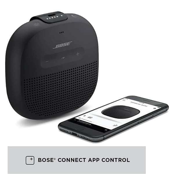 Bose SoundLink Micro, Portable Outdoor Waterproof Speaker with Wireless Bluetooth Connectivity - Black-12 Bose SoundLink Micro Portable Outdoor Waterproof Speaker With Wireless Bluetooth Connectivity Black 12 Scaled