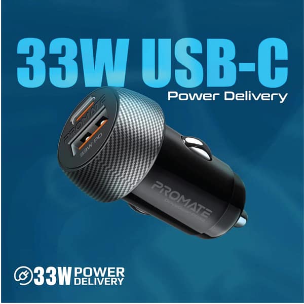 CAR CHARGER PD 33W PROMATE-03 CAR CHARGER PD 33W PROMATE 03 Scaled